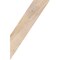 Ekena Millwork 5 1/2"W x 16"D x 24"H Traditional Smooth Knee Brace, Douglas Fir BRC06X16X24TRA00SDF - alternate 3
